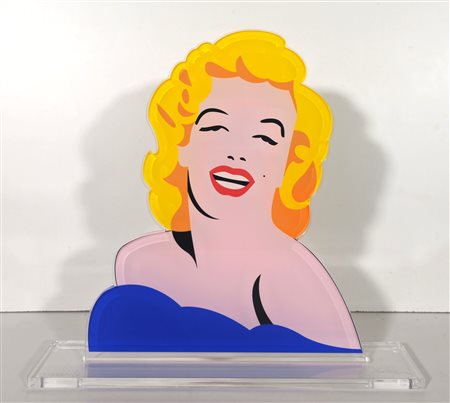 MARCO LODOLA, 34,1 X 31,2 X 7 cm, ”Hollywood’s dream" Serigrafia su...