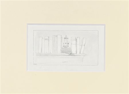 ARMODIO, 13 X 22 cm, Senza titolo Matita su carta Anno 2004 Firma in basso al...