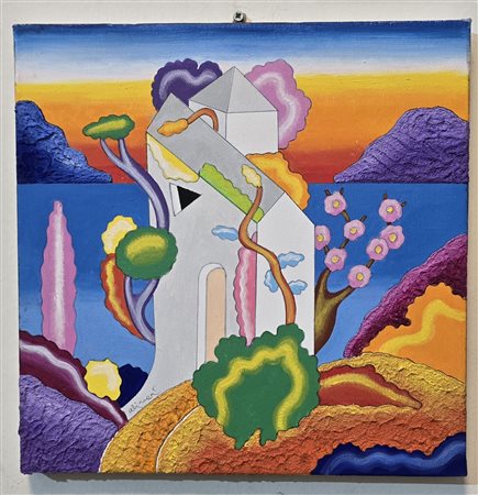 LUCA ALINARI, 30 X 30 cm, senza titolo 2015 circa, tecnica mista ,resine e...