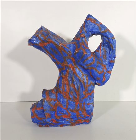 FRANCA PISANI, 43 X 35 X 25 cm, Senza titolo, scultura dipinta. Opera Non...