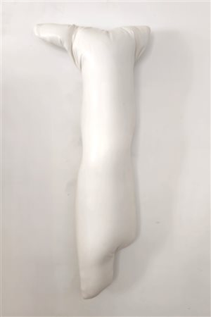 CESARE BERLINGERI, 118 X 51,5 X 16 cm, ”Corpo Bianco" tecnica mista su tela...