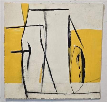 TOMMASO CASCELLA, 60 X 60 cm, (1951) sostanza e spazio 2020, tecnica mista su...