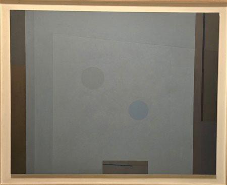 GIOVANNI KOROMPAY, 141,7 X 111,7 cm, ( 1904-1988) Chiaro di luna 1965, olio...