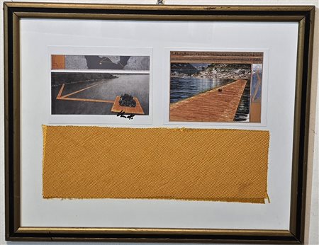 CHRISTO (attribuito), (1935-2020) senza titolo 2016, the floating piers, 2...