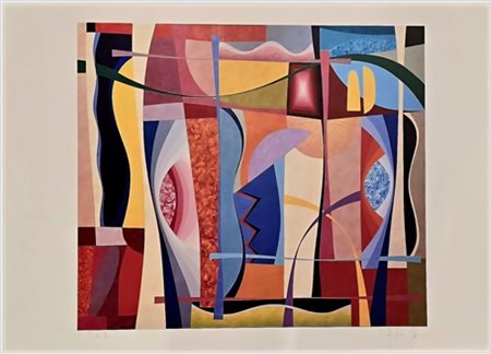 ROBERTO MINIATI, 50 X 70 cm, Litografia a colori, Firma in basso a destra...