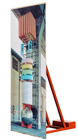 PATTRICK TUTTOFUOCO, 28 X 13 X 13,5 cm, 1974, fotografia/alluminio/struttura...