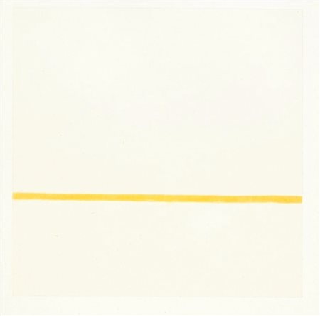 ANTONIO CALDERARA, 16 X 15,5 cm, 1903- 1978, serigrafia acquerellata a mano...
