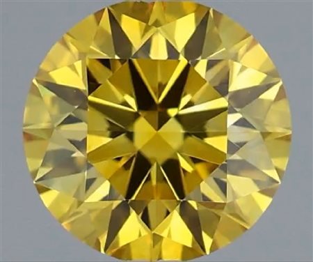 DIAMANTE LAB-GROWN 0,50 CT FANCY GIALLO VIVIDO VVS1