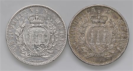 SAN MARINO – Vecchia monetazione (1864-1938)