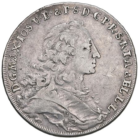GERMANIA – Baviera, Massimilano III Giuseppe (1745-1777)