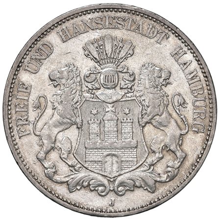 GERMANIA – Secondo Reich (1871-1918) - Città libera di Amburgo (1324-1922)