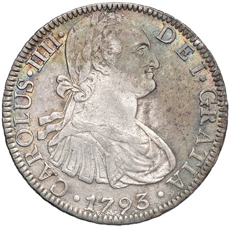 MESSICO - Carlo IV (1791-1808)