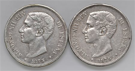 SPAGNA – Alfonso XII (1874-1885)