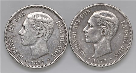 SPAGNA – Alfonso XII (1874-1885)