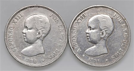 SPAGNA – Alfonso XIII (1886-1931)