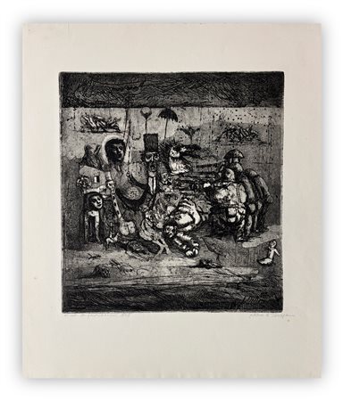 LUCIANO DE VITA (1929-1992) - Senza Titolo, 1955