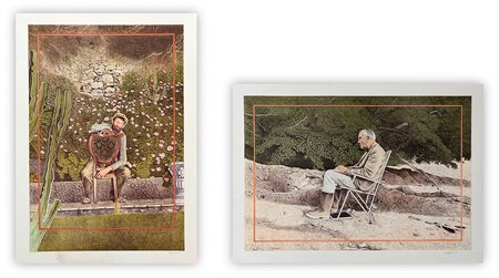 GIUSEPPE GIANNINI (1937-2012) - Lotto unico composto da 2 opere grafiche