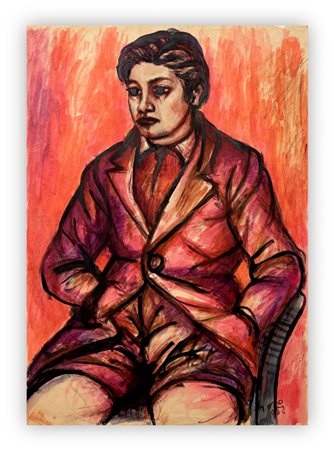 TONO ZANCANARO (1906-1985) - Senza Titolo, 1952