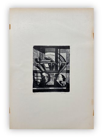 AMLETO D'OTTAVI (1923-1989) - Senza Titolo