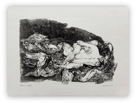 RENZO VESPIGNANI (1924-2001) - Senza Titolo, 1973