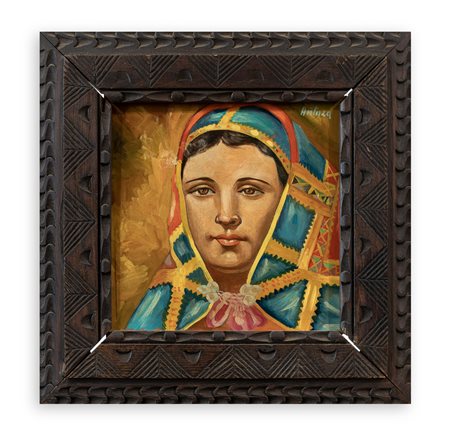 AUTORE INDECIFRATO - Senza Titolo (Costume di Desulo)