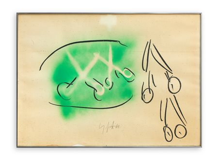 SERGIO DANGELO (1932-2022) - Senza Titolo, 1965