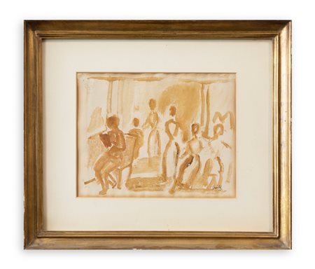 VIRGILIO GUIDI (1891-1984) - Senza Titolo