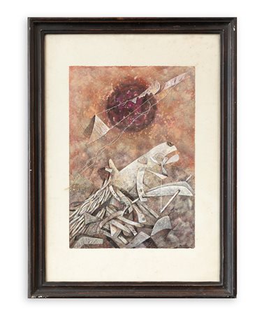 GIANCARLO POZZI (1938) - Senza Titolo, 1983