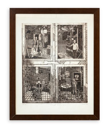 ROBERT CARROLL (1934-2016) - Senza Titolo, 1977