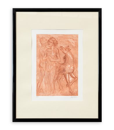 ALIGI SASSU (1912-2000) - I dioscuri, 1991