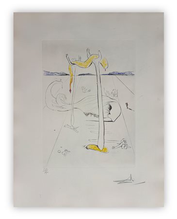 SALVADOR DALÌ (1904-1989) - Senza Titolo, 1974