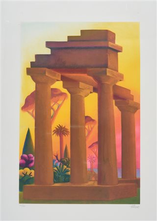 SALVO, Paesaggio con colonne