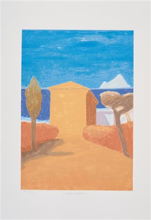 FRANCO BERALDO, Senza titolo, (Paesaggio)