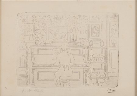 ALBERTO SALIETTI, Lidia al piano