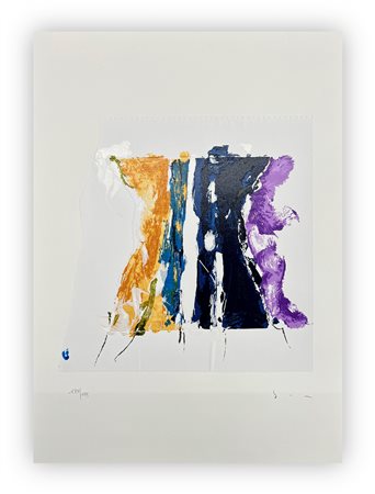 MARIO SCHIFANO, Senza titolo (Paesaggio anemico)