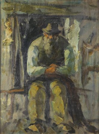 ITALO MUS<BR>Chatillon (AO) 1892 - 1967 St.Vincent (AO)<BR>"Senza titolo"