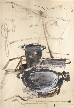 LUIGI STOISA<BR>Selvaggio (TO) 1958<BR>"Senza titolo" 1989 (?)