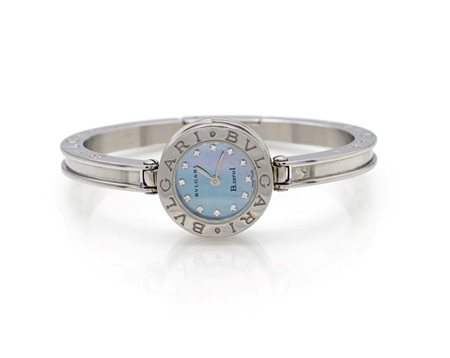 Bulgari B01 in acciaio e brillanti Acciaio. Ref. bz22s. Seriale MP8982....