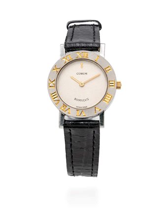 Corum Romulus in acciaio ed oro Acciaio e oro. Movimento quarzo Ref.468200 ....