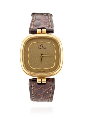 Omega testa oro Oro giallo 750/000. Ref. 1365, cassa n° 5919281, anse...