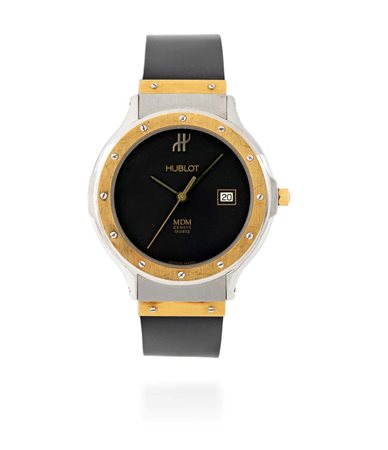 Hublot lady MDM in acciaio ed oro Acciaio ed oro. Misura media cinturino in...