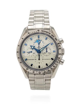 Omega Speedmaster Moonphase in acciaio Acciaio. Raro modello di Speedmaster...