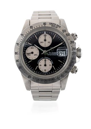 Tudor oysterdate "Bick Block" in acciaio Acciaio. Ref. 79180. Cassa n° B...