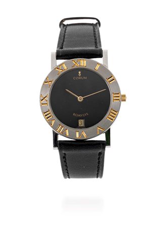 Corum Romulus in acciaio ed oro Acciaio e oro. Movimento quarzo Ref.508570...
