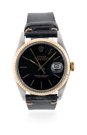 Rolex date-just in acciaio ed oro Acciaio e oro. Ref. 16013. Cassa n°...