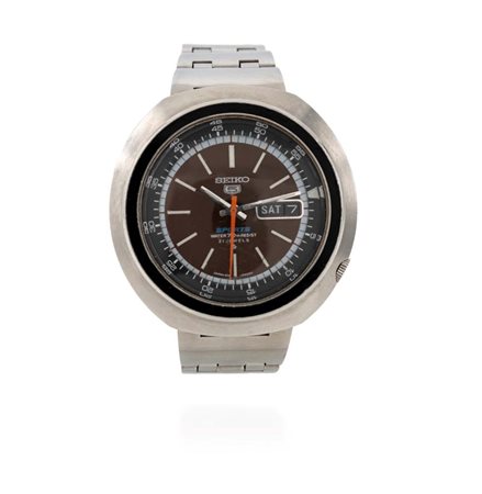 SEIKO UFO in acciaio Acciaio. Ref. N° 6119-6400. Quadrante marrone, ghiera...
