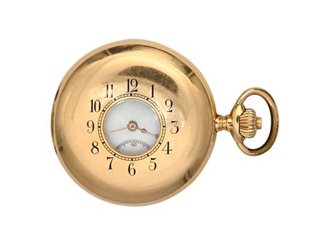 Cyrus, orologio da tasca in oro occhio di bue Oro giallo 750/000. Cassa n°...