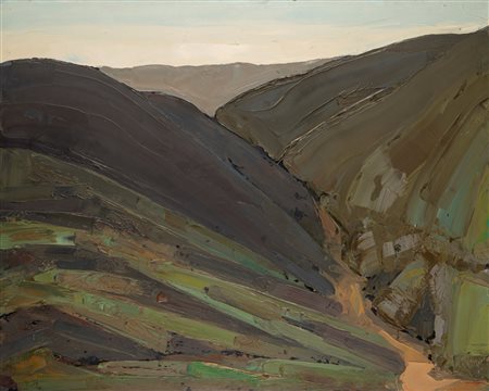 William Congdon (Providence 1912 - Milano 1998)  - Subiaco n. 7 22 - VII, mid 1960s