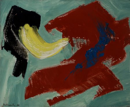Gerard Ernest Schneider (Sainte-Croix 1896 - Parigi 1986)  - Senza titolo, 1966