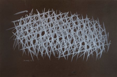 Piero Dorazio (Roma 1927 - Perugia 2005)  - Senza titolo, 1963